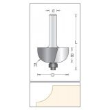 Dimar polokruhová fréza 19,1 mm