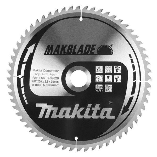 Makita B-08894 pilový kotouč 190mm 24z