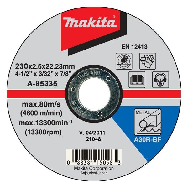 Makita A-85335 230x2,5x22 řezný kotouč