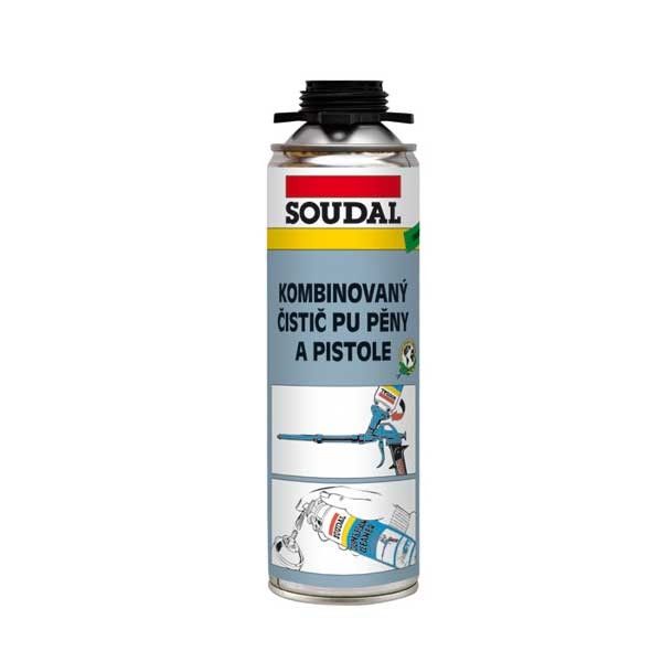 Soudal čistič PU pěny a pistole 500ml