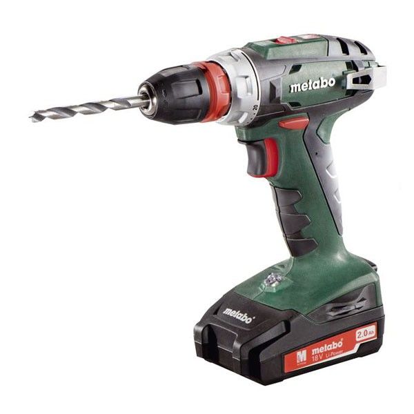 METABO BS 18 Quick 602217500 aku vrtačka 2x2,0Ah