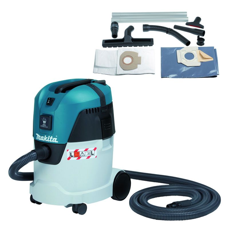 Makita VC 2512L průmyslový vysavač 25l + sáčky a dárek