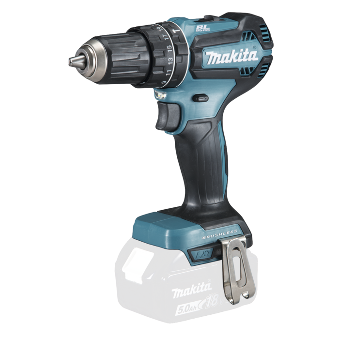 Makita DHP485Z aku příklepový šroubovák, Bez aku