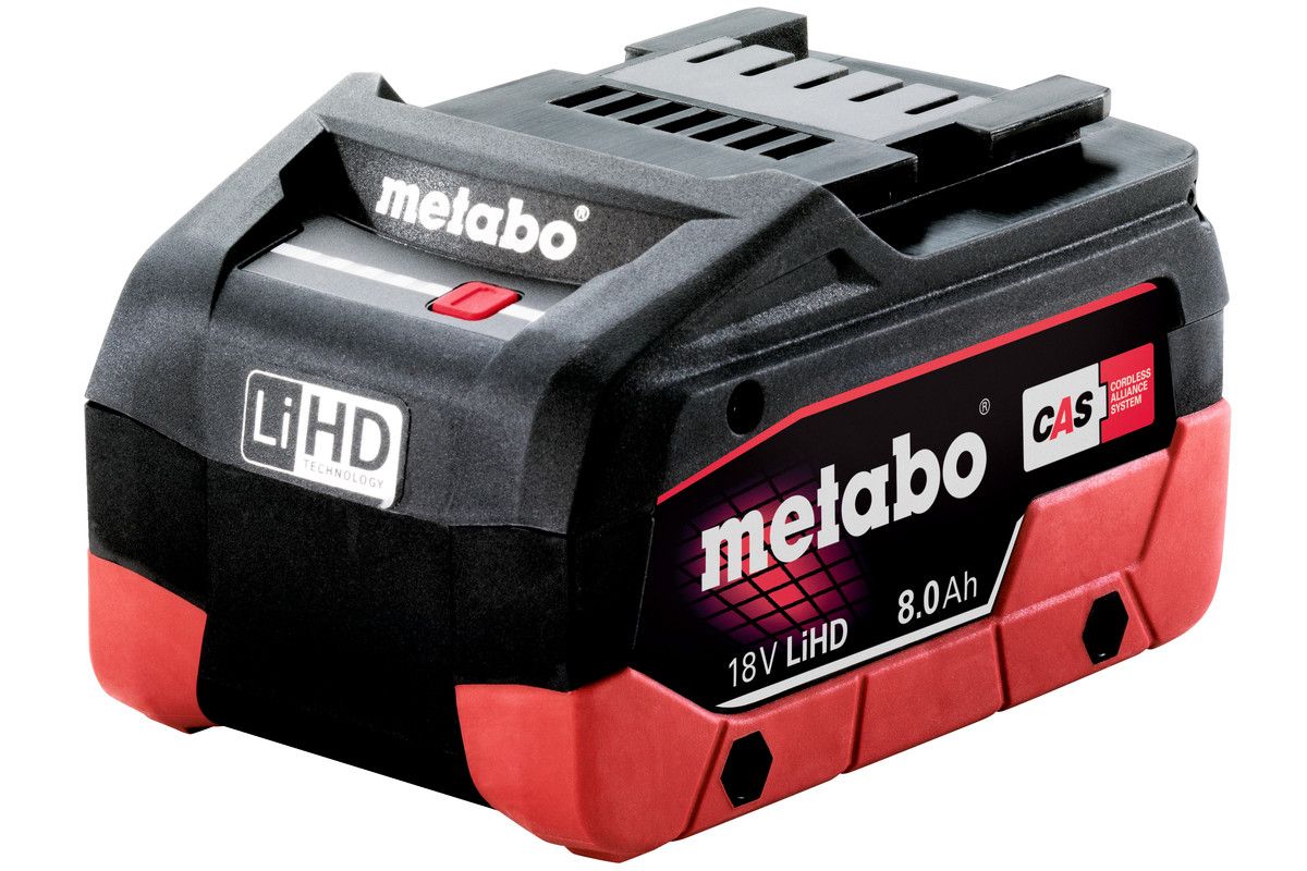 Metabo akumulátor LiHD 18 V - 8,0 Ah Originál