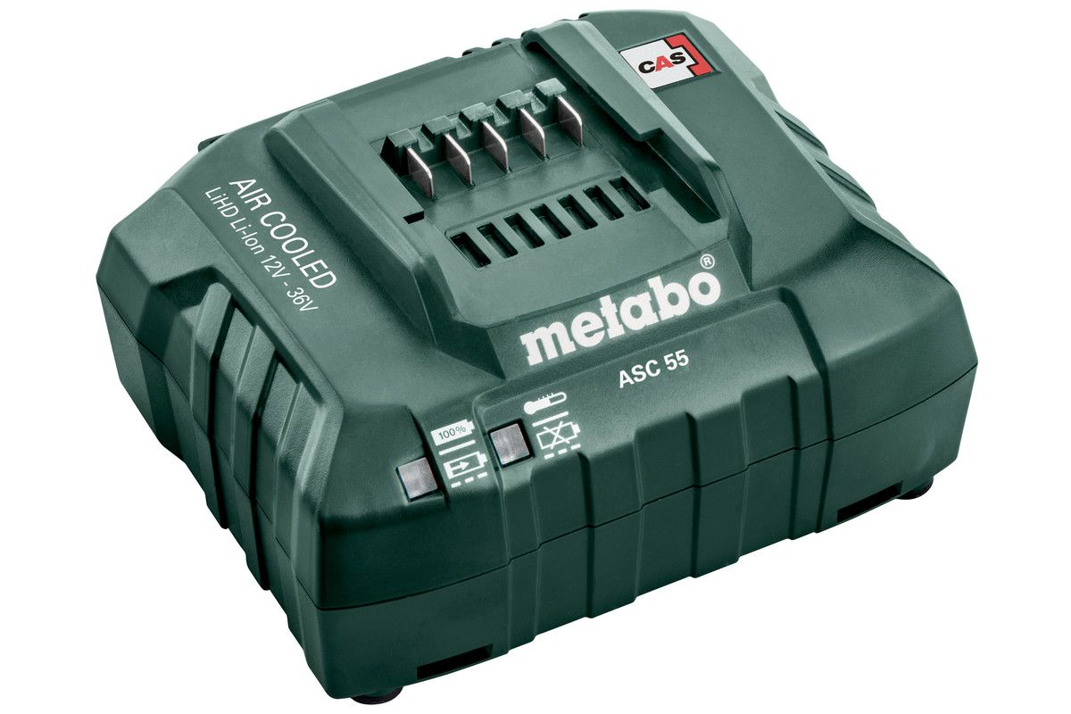 Metabo nabíječka ASC 55 12-36V EU AirCooled 627044000