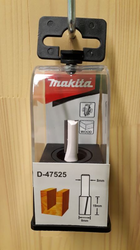 Makita D-47525 Drážkovací fréza 2 břit 8x19x51