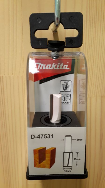 Makita D-47531 Drážkovací fréza 2 břit 10x19x51 stopka 8mm