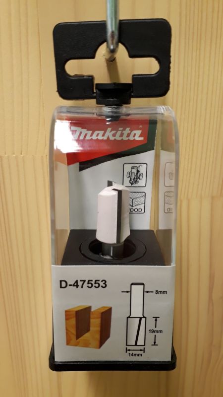 Makita D-47553 Drážkovací fréza 2 břit 14x19x51