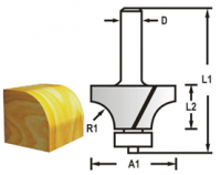 Makita D-48393 zaoblovací fréza s ložiskem R 7,9mm