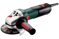 Metabo W 9-125 QUICK (600374000) úhlová bruska + Dia kotouč; plastový kufr Metabox; s rychloupínací maticí