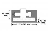 6913000 Wolfcraft FKS 145 vodící lišta + adaptér