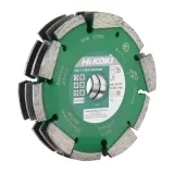Hikoki diamantový frézovací kotouč 3řadý 125x28,5x22,23mm 4100299 Hikoki diamantový frézovací kotouč 3řadý