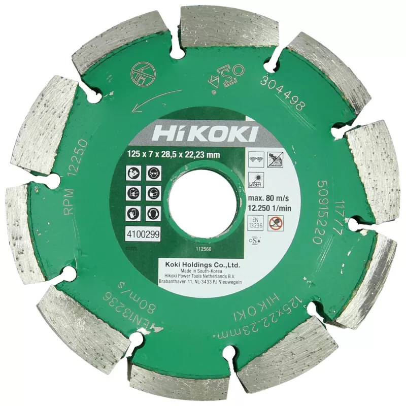 4100299 Hikoki diamantový frézovací kotouč 3řadý