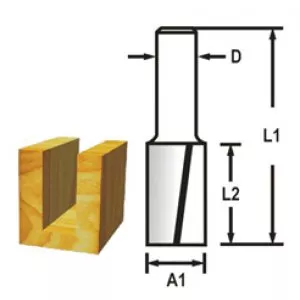 Makita drážkovací­ fréza 2 břit 20x19x51