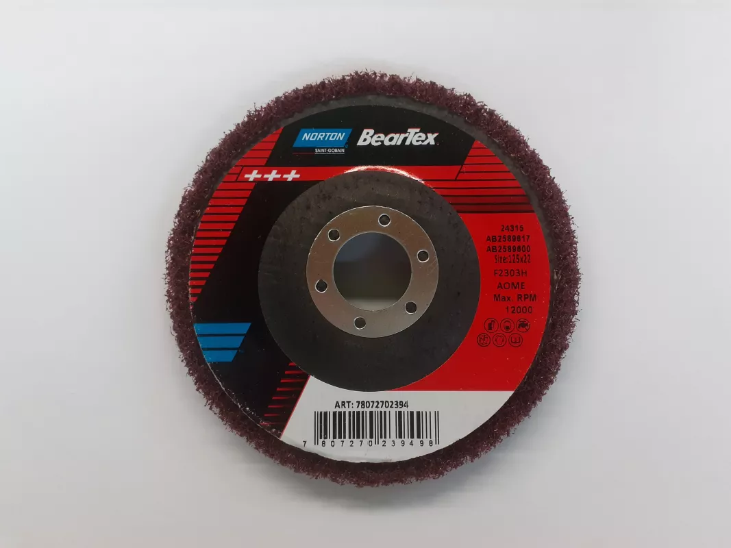 Norton BearTex F2303H Medium/střední vybrušovací kotouč­ 125x22
