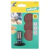 Wolfcraft sada unašeče a brusných kotoučů 5607000